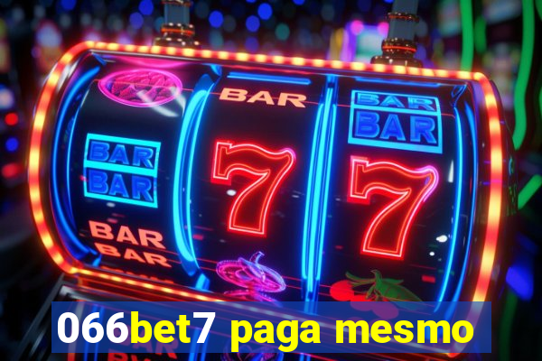 066bet7 paga mesmo